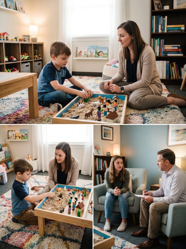 Child Therapy & Teen Therapy